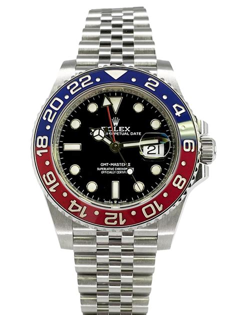 rolex gmt master jubilee pepsi stainless 1979|rolex pepsi gmt.